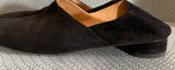 The Row Black Suede Loafers Size 40.5 - LAB