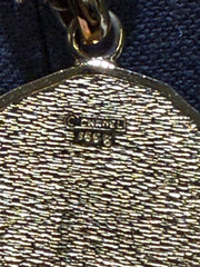 Pre-Owned Chanel Rare Vintage gold plated zodiac Sagittarius medallion 1984 collection