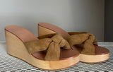Loeffler Randall Platform Wedge Sandals Size 10