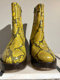 Simon Miller yellow Snake Boots Size 40 - LAB