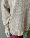 Jenny Kayne Oatmeal Sweater Oversized - LAB