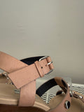 Balenciaga Tan strappy sandals Size 38 - LAB