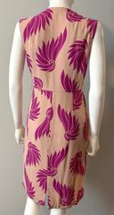 Dries Van Noten women's dress size 36/4, elegant clothing with detailed fabric and stylish design, shown on a hanger.