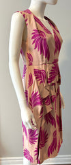 Dries Van Noten women's dress size 36/4, elegant clothing with intricate design details, displayed on a hanger.