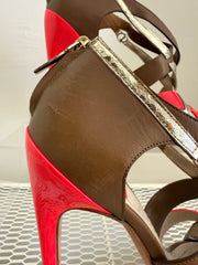 Dior Ibiza sandal in size 37, stylish women's shoes with neutral straps and platform sole, perfect for summer wear.