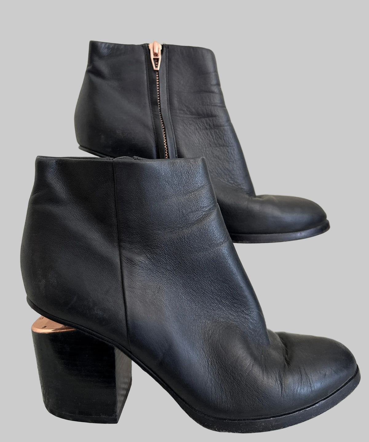 Alexander Wang Rosegold Gabi Boot Size 37.5