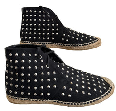 Yves Saint Laurent Espadrille Stud Boot in size 37.5, stylish shoes featuring stud details and classic design.