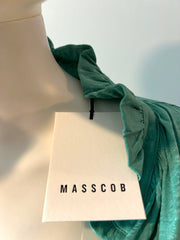 Masscob Dunne dress in size small, new with tags, featuring a stylish, elegant design perfect for casual or formal wear.