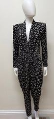 A.L.C. Graphic Print Jumpsuit Size 8