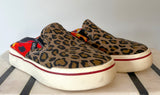 R13 Canvas Animal Print Sneakers Size 5-Shoes-LAB