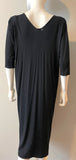 Zero+Maria Cornejo Black Dress (V Front) Size XS-Dresses-LAB