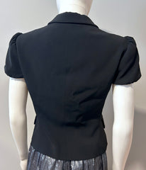 Moschino Cheap and Chic blazer in size 8, stylish women's clothing with a tailored fit and classic design.