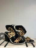 Senso Pony Leopard Sandals Size 39