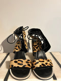 Senso Pony Leopard Sandals Size 39-Shoes-LAB