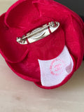 CHANEL Red Jacquard Camellia Brooch P21 NEW - LAB
