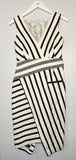 ALTUZARRA Striped Knee-Length Dress IT 40/6