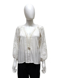 Ulla Johnson Miska White Blouse - LAB