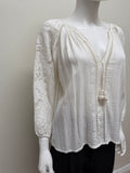 Ulla Johnson Miska White Blouse - LAB