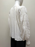 Ulla Johnson Miska White Blouse - LAB