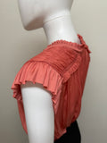 Ulla Johnson Ren Coral Sleeveless Blouse - LAB