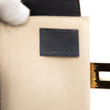 Small Python Embossed Leather Drew Crossbody Yellow - Lab Luxury Resale