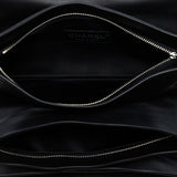 Lambskin Globe Emblem Clutch Black - Lab Luxury Resale