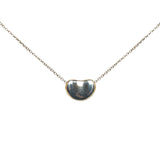 Bean Pendant Necklace Silver - Lab Luxury Resale