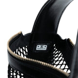 Mini CC Round Mesh Hobo Black - Lab Luxury Resale