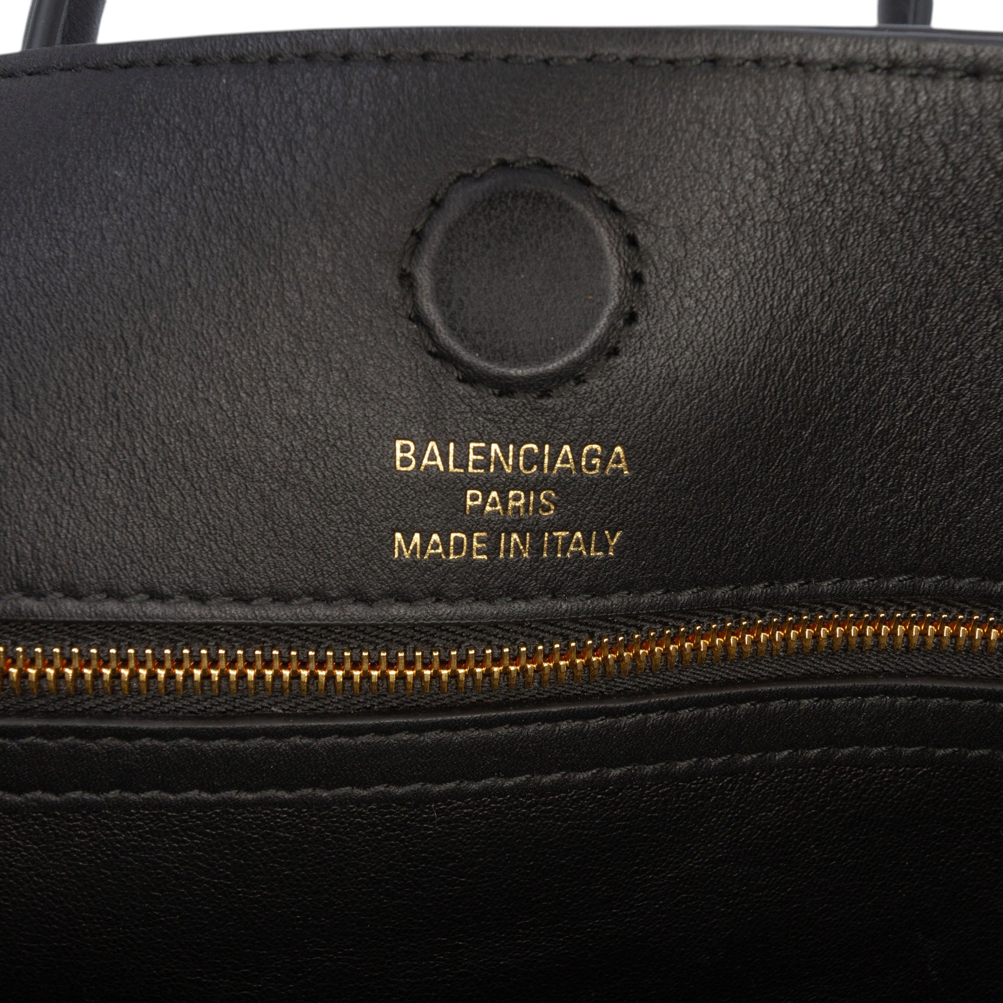Mini Smooth Calfskin Hampton Carry All Satchel Black - Lab Luxury Resale
