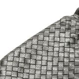 Nappa Intrecciato Shoulder Bag Black - Lab Luxury Resale