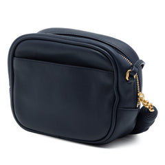 Calfskin Monogram Blogger Bag Blue - Lab Luxury Resale
