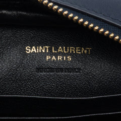 Calfskin Monogram Blogger Bag Blue - Lab Luxury Resale