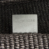 Logo Raffia Tote Black - Lab Luxury Resale