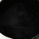 Intrecciato Flap Pouch Black - Lab Luxury Resale