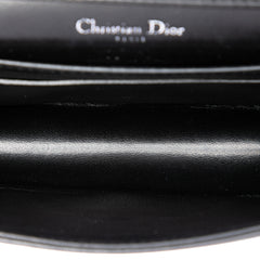 Baby Lambskin Diorama Flap Black - Lab Luxury Resale