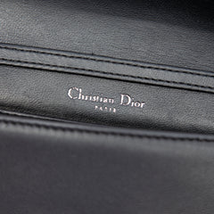 Baby Lambskin Diorama Flap Black - Lab Luxury Resale