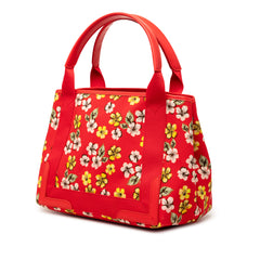Canvas Floral Print Navy Cabas S Multi - Lab Luxury Resale