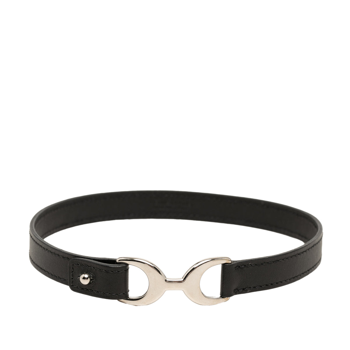 Swift Palladium Plated Pavane Double Tour Bracelet Black - Lab Luxury Resale