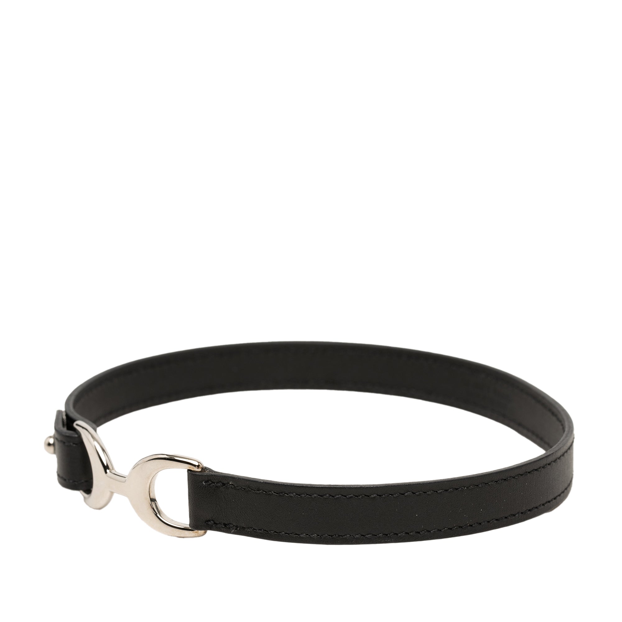 Swift Palladium Plated Pavane Double Tour Bracelet Black - Lab Luxury Resale