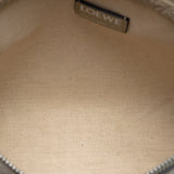Embossed Anagram Leather Repeat T Clutch Beige - Lab Luxury Resale