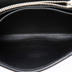 Soft Nappa Crystal Embellished Wallet on Chain Black - Lab Luxury Resale