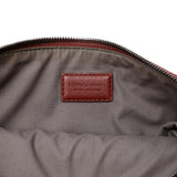 Tricolor Nappa Intrecciato Clutch Brown - Lab Luxury Resale