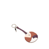 Silver Plated and Calfskin Compact Mirror Bag Charm Silver - Lab Luxury Resale