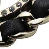 CC Gold Plated Faux Pearl and Rhinestones Brooch Gold - Lab Luxury Resale