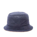 Terry Cloth CC Bucket Hat Blue - Lab Luxury Resale