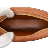 Small Calfskin Cuir Triomphe Oval Crossbody Brown - Lab Luxury Resale