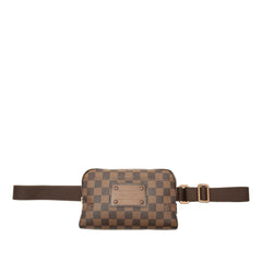 Damier Ebene Brooklyn Bum Bag Brown - Lab Luxury Resale