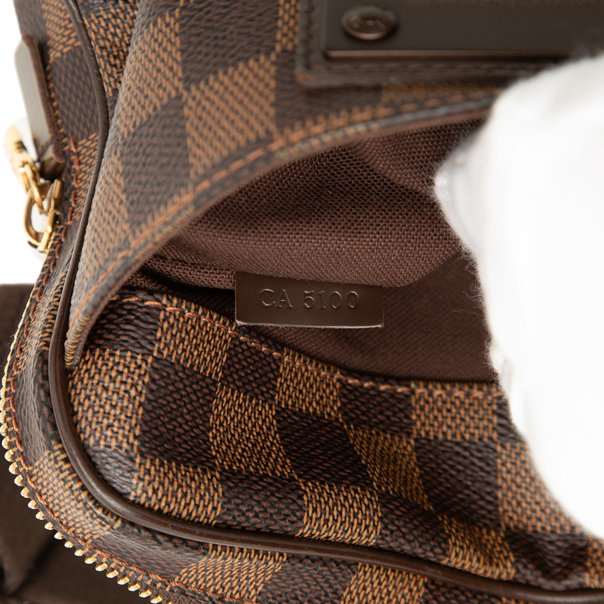 Damier Ebene Brooklyn Bum Bag Brown - Lab Luxury Resale