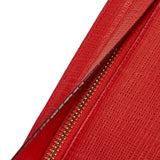 Anagram Clutch Bag Red - Lab Luxury Resale