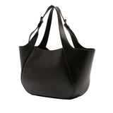 Medium Leather Tote Black - Lab Luxury Resale